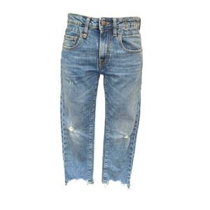 R13 Blue Straight Leg Jeans